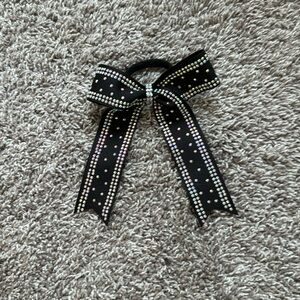 Black diamond cheer bow🎀
